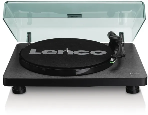 Lenco L-30BK Record Player with USB/PC encoding - Black - Levysoitin Musta